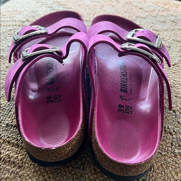 Birkenstock Leather Arizona Big Buckle Sandals - Picture 2 of 4